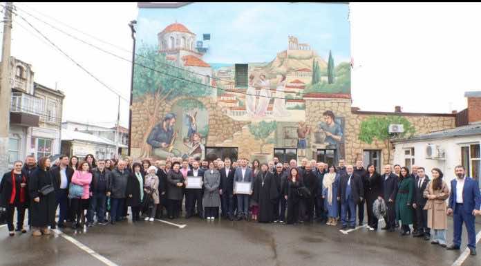 Протоиерей Иоанн Макаренко принял участие в открытии центра греческой культуры