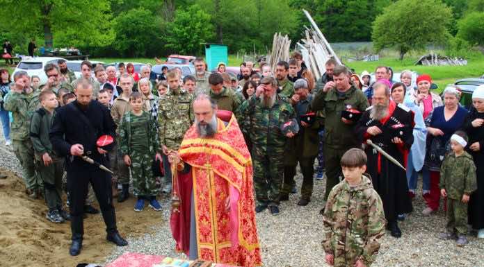 У возводящегося храма святого Фаддея была организована и проведена зарница
