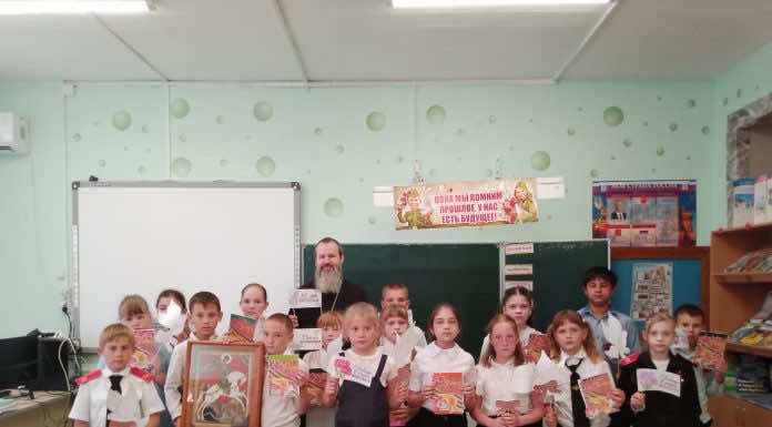 В школах 18-Северского благочиния прошли тематические уроки, посвященные Дню Победы