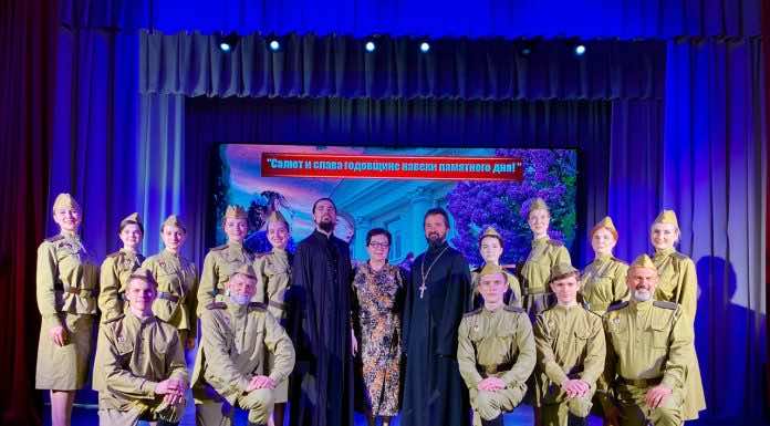 В Центре творчества станицы Динской состоялся праздничный концерт «Великой Победе – 80 лет»