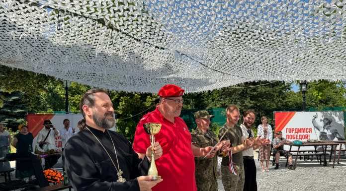 В храме Святого Духа прошли военно-спортивные игры и праздничный концерт