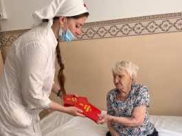 Сестры милосердия провели благотворительную акцию