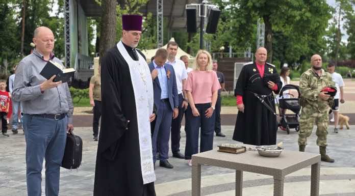 Протоиерей Иоанн Лапко принял участие в мероприятиях, посвященных годовщине основания станицы