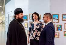 Духовенство епархии приняло участие в торжествах по случаю первой годовщины БФ «Дом «ИНСИТИ»