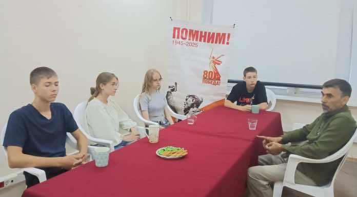 В Горячем Ключе для юнармейцев состоялась встреча, посвященная годовщине победы в Полтавском сражении