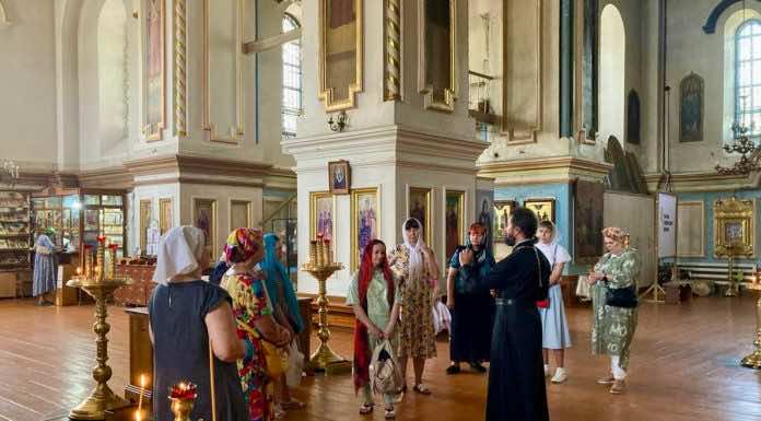 В храме Вознесения Господня прошли экскурсии в рамках социального проекта