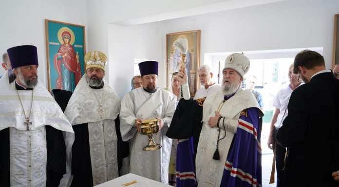 Епископ Новороссийский и Геленджикский Сергий совершил малое освящение храма в СИЗО № 3 города Новороссийска