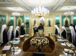 О решениях Священного Синода Русской Православной Церкви
