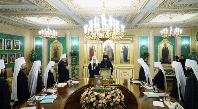 О решениях Священного Синода Русской Православной Церкви