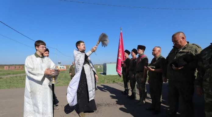 Иерей Николай Симора принял участие в военно-полевых сборах Екатеринодарского казачьего отдела