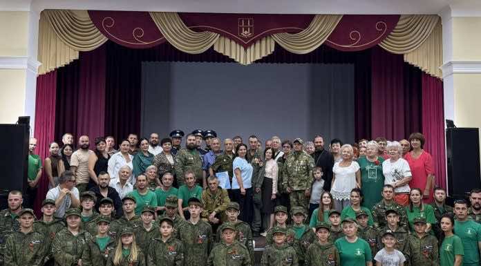 Священник посетил юбилей краевой детской военно-патриотической организации «Краеведческий отряд «Поиск»