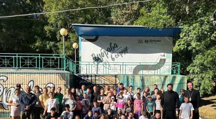 Состоялся выезд воспитанников воскресной школы и школы «Лествица» на природу