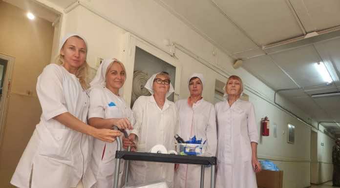 Сёстры милосердия отправились в военный госпиталь Ростова-на-Дону