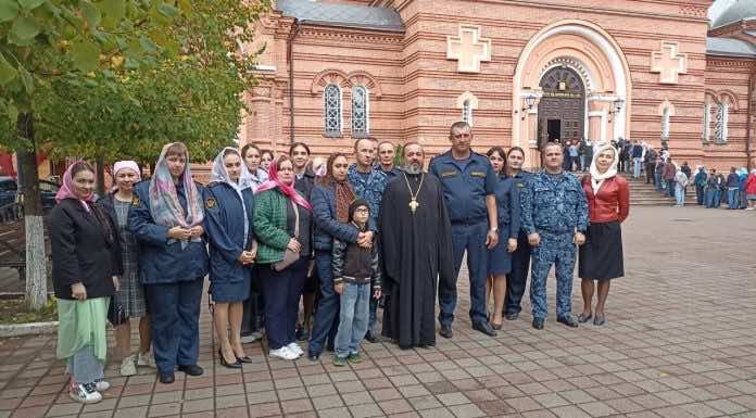 Сотрудники ГУФСИН России по Краснодарскому краю приложились к мощам святой блаженной Матроны Московской