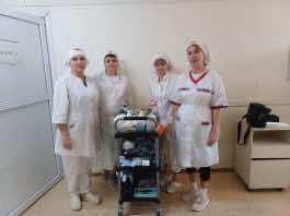 Сестры милосердия заступили на дежурство в военном госпитале Ростова-на-Дону