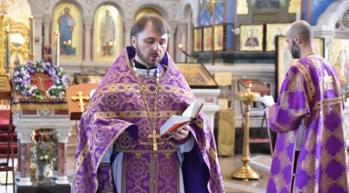 В войсковом соборе прошел молебен о пациентах Детской краевой клинической больницы