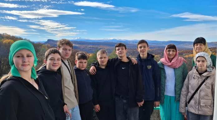Участники молодежного центра «Сретение» совершили поездку в Адыгею