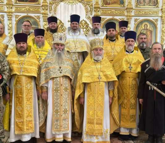 В Свято–Успенском храме прошло соборное богослужение духовенства Белореченского района