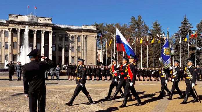 Протоиерей Павел Беловолов принял участие в церемонии приведения к присяге сотрудников службы судебных приставов
