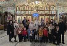 Юные спортсмены из центра «Рубеж» посетили Свято-Троицкий храм в станице Динской