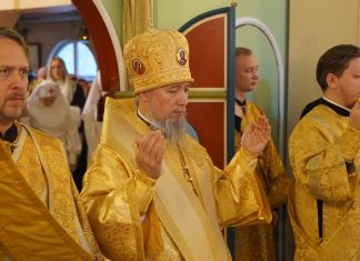 Митрополит Василий возглавил престольные торжества в храме святителя Спиридона Тримифунтского города Краснодара