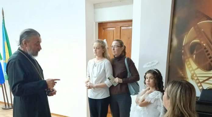 В Апшеронском районе в работе жюри краевого конкурса принял участие священник