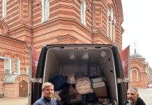 Епархия продолжает оказывать регулярную гуманитарную помощь военнослужащим