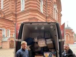 Епархия продолжает оказывать регулярную гуманитарную помощь военнослужащим