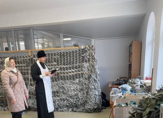Храм свт. Николая Чудотворца на Садах отправил очередную партию гуманитарной помощи для военнослужащих