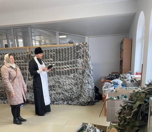 Храм свт. Николая Чудотворца на Садах отправил очередную партию гуманитарной помощи для военнослужащих