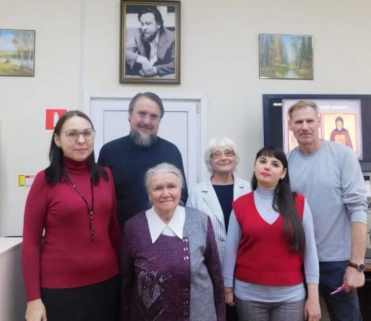 Протодиакон Аркадий Шилов принял участие в мероприятии, посвященном 655-летию со дня рождения Андрея Рублева