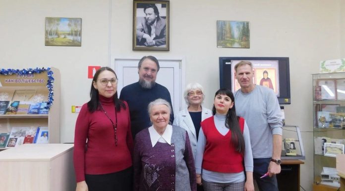 Протодиакон Аркадий Шилов принял участие в мероприятии, посвященном 655-летию со дня рождения Андрея Рублева