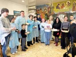В храме Вознесения Господня прошел мастер-класс с участием студентов Краснодарского политехнического техникума