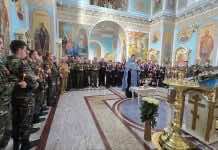 В храме Введения во храм Пресвятой Богородицы станицы Динской почтили память Героев Отечества