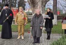 Иерей Иоанн Лапко посетил памятную акцию, посвященную Дню ввода российских войск в Чечню