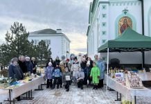 Рождественская ярмарка в помощь участникам СВО прошла в станице Динской