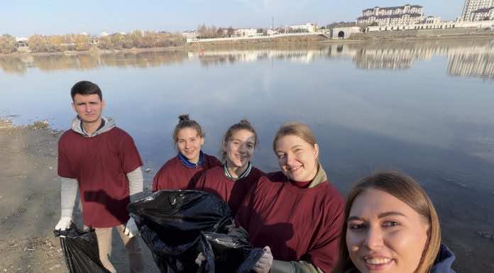 Молодежь Георгиевского храма провела экологическую акцию