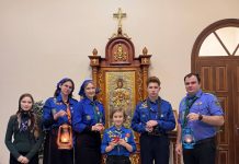 В Свято-Троицкий собор города Краснодара прибыл Вифлеемский огонь