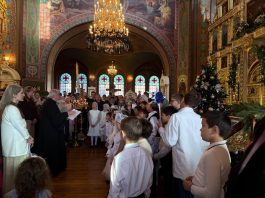 В храмах Екатеринодарской епархии прошли праздничные мероприятия, посвященные Рождеству Христову