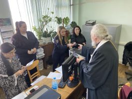 Протоиерей Геннадий Волков посетил главное управление МВД России по Краснодарскому краю.