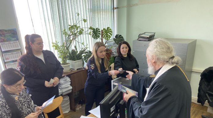 Протоиерей Геннадий Волков посетил главное управление МВД России по Краснодарскому краю.