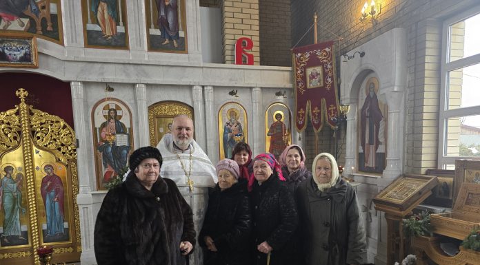 Храм святителя Спиридона Тримифунтского ст. Северской посетили пациенты психо-неврологического интерната и подопечные соцзащиты