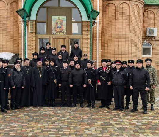 В храме преподобного Илии Муромского состоялся сбор хуторского казачьего общества