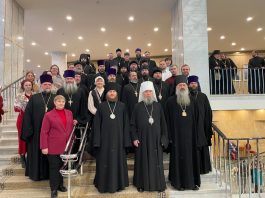 Делегация Кубанской митрополии под руководством митрополита Василия приняла участие в пленарном заседании Рождественских чтений