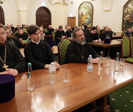 Протоиерей Василий Плиска и клирики епархии посетили работу секции Синодального отдела по тюремному служению