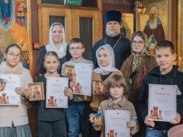 В храме святого великомученика Димитрия Солунского прошел детский приходской турнир по шахматам