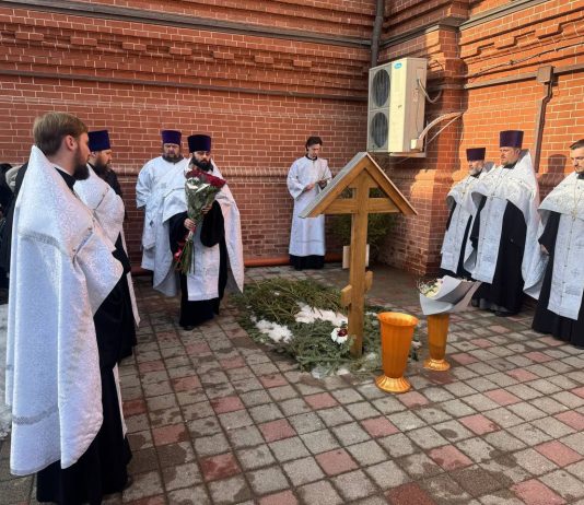 В Свято-Екатерининском кафедральном соборе молитвенно почтили память иеромонаха Луки (Кулакова)