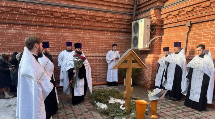 В Свято-Екатерининском кафедральном соборе молитвенно почтили память иеромонаха Луки (Кулакова)