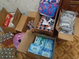 Прихожане храма святителя Спиридона Тримифунтского передали посылку для военнослужащих