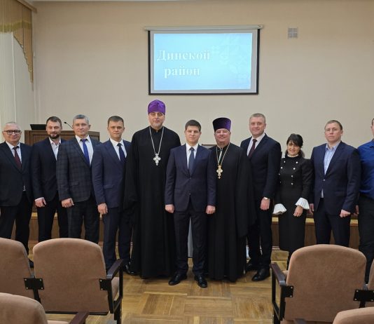 Благочинные Динских благочиний приветствовали нового главу района